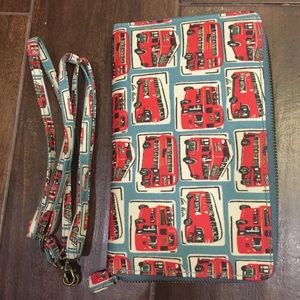 Cath Kidston Travel Wallet - London Buses